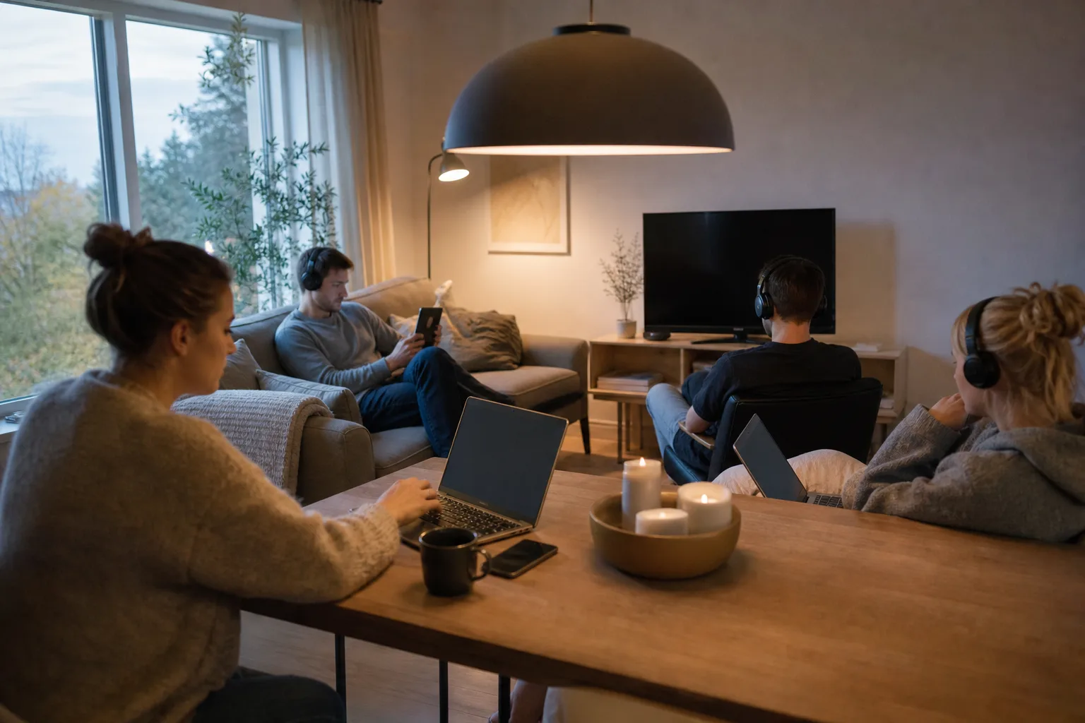 Mobilabonnemang med minst 100 GB surf